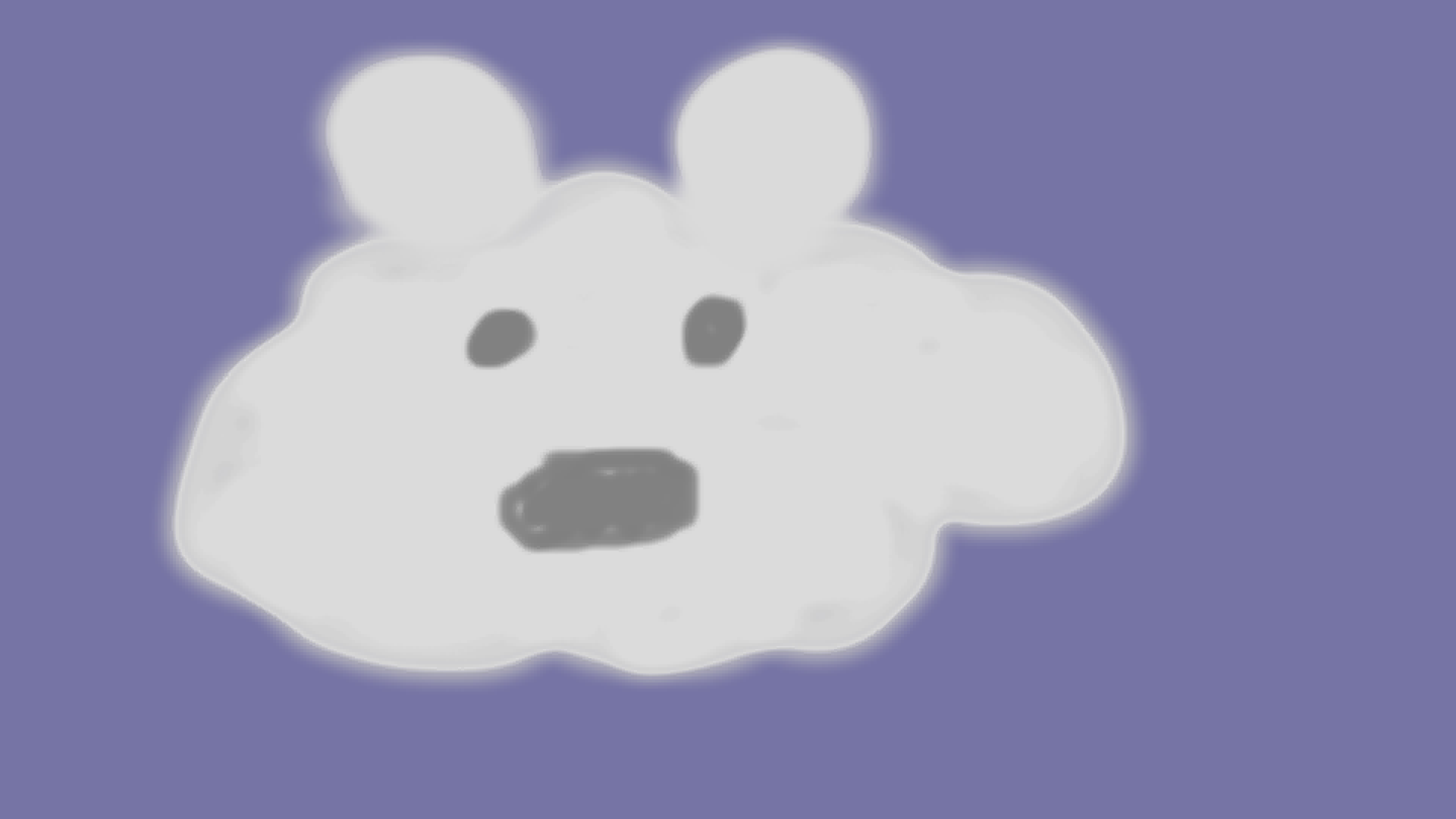 （變成雲的小白）