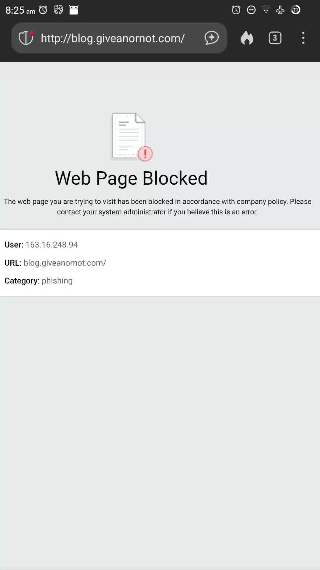 部落格被擋掉了